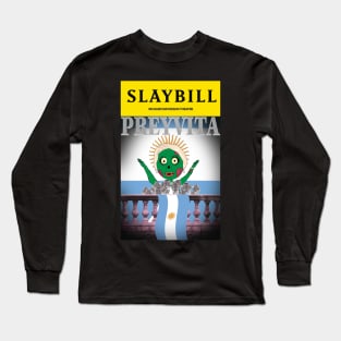 Broadway Zombie Preyvita Slaybill Long Sleeve T-Shirt